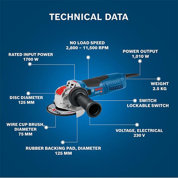 Bosch GWX17-125 S