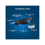 Bosch GSA 185-LI (Solo)