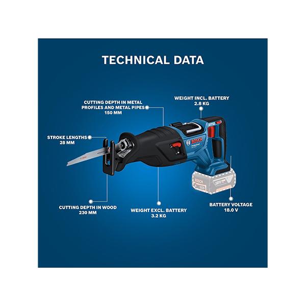 Bosch GSA 185-LI (Solo)