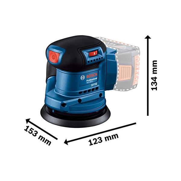 Bosch GEX 185-LI (Solo)