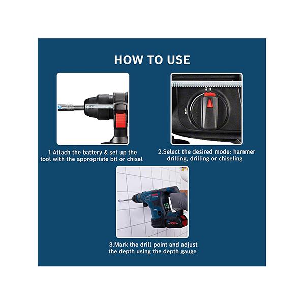 Bosch GBH 18V-34 CF (Solo)