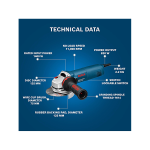 Bosch GWS 14-125 CI