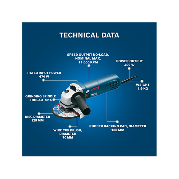 Bosch GWS 6-125