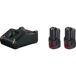 Bosch GAL 12V-40 + 2x GBA 12V 2.0Ah