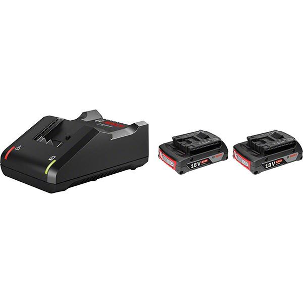 Bosch GAL 18V-40 + 2x GBA 18V 2.0Ah