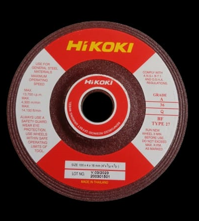 Hitachi 4"X 4mm Grinding Wheel