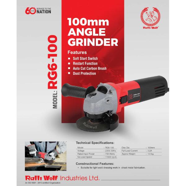 Ralli Wolf RG6-100|100mm|